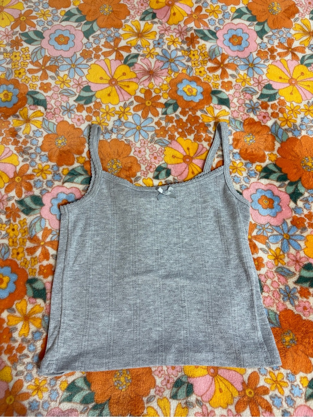 Gap Kids Grey Sleep Tank Top
